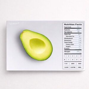 Greater Goods Nourish Nutrition Food Scale 11lb Digital LCD